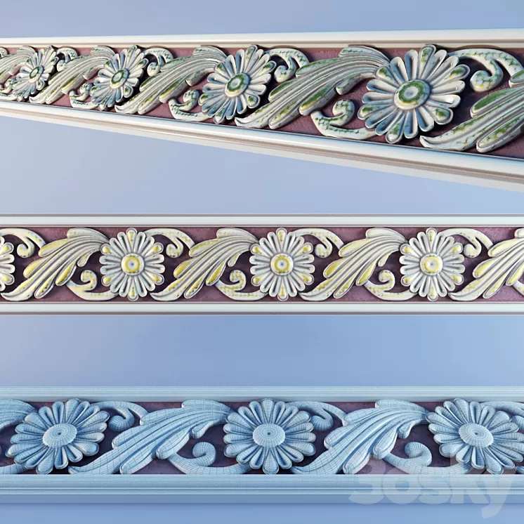 Ornament Number 4 3D Model Ornament Number 4 3D Model