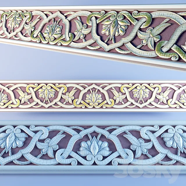 Ornament Number 6 3D Model