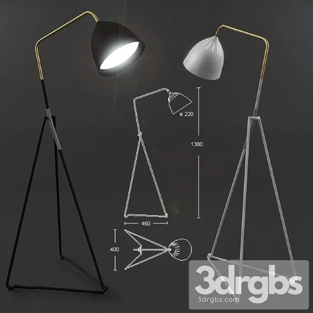 Orsjo belysning Lamp 3D Model Download