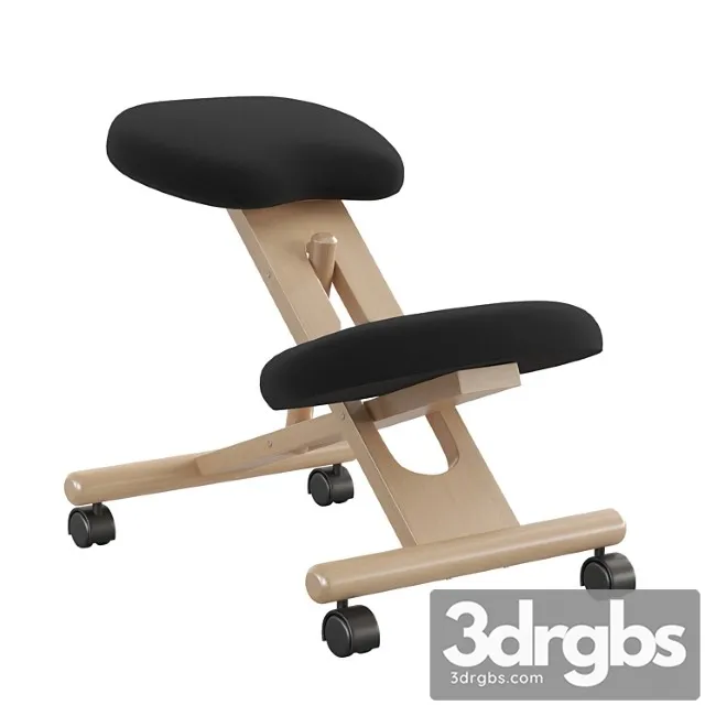 Orthopedic kneeling office smart chair