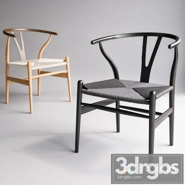 Orville Bone Chair Black Wood 3D Model Download Orville Bone Chair Black Wood 3D Model Download