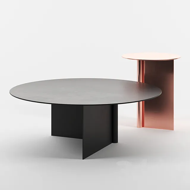 OS tables set 1 by Atelier de Troupe 3D Model