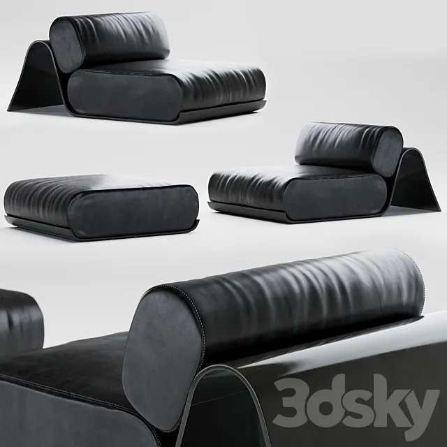 Oscar Niemeyer 3D Model