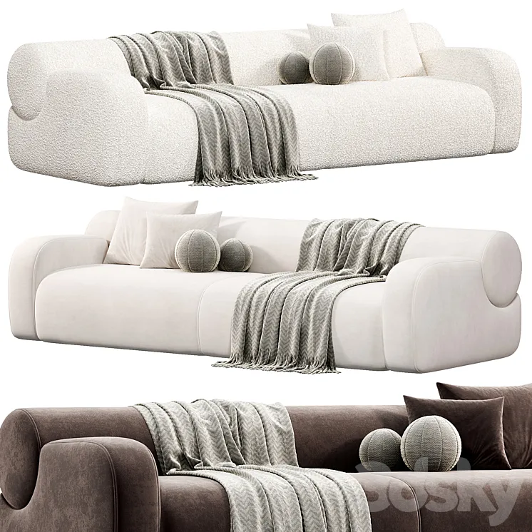 Oscar Sofa by Meridiani 3D Model Free Download