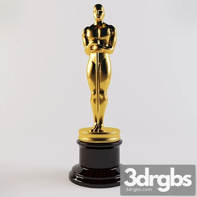 Oscar statuette 3D Model Download