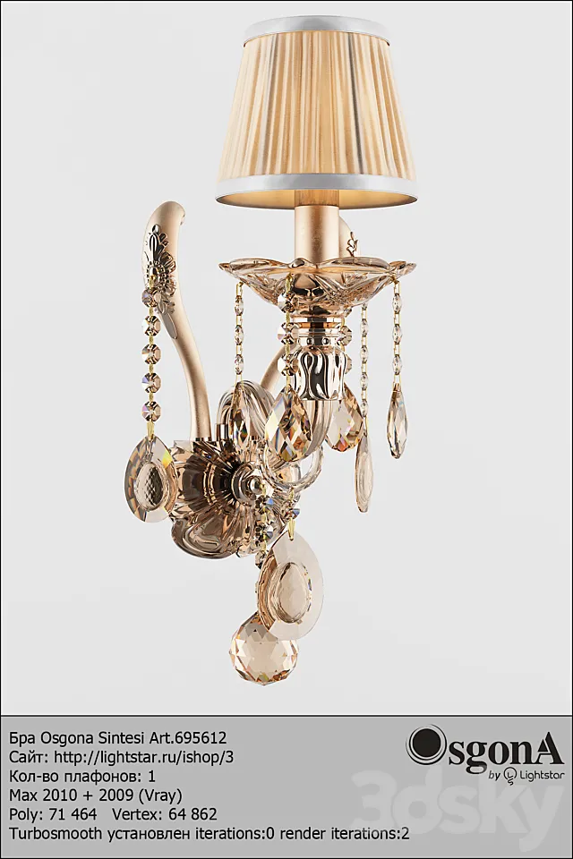 Osgona Sintesi Art.695612 3D Model Osgona Sintesi Art.695612 3D Model