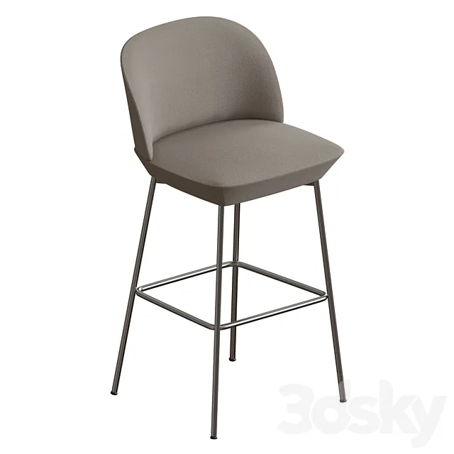 Oslo Bar Stool 3D Model