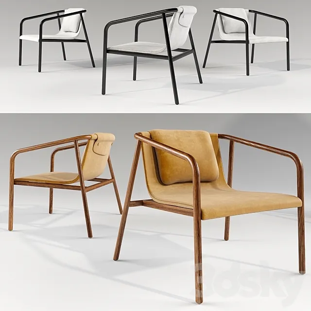 oslo lounge chair 3DModel