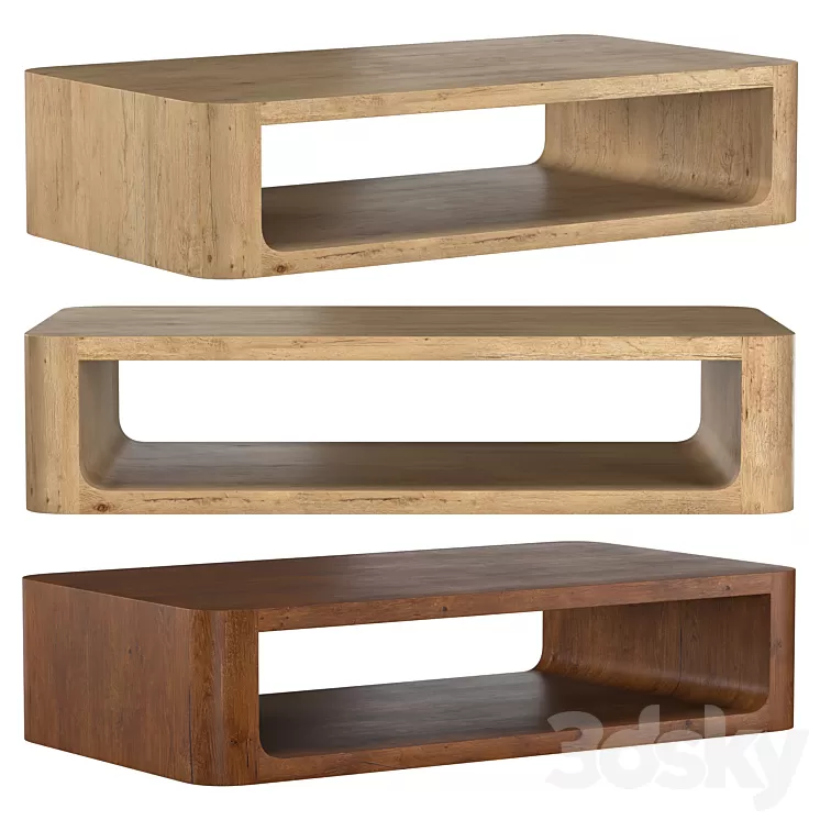 OSLO OPEN COFFEE TABLE 3D Model Free Download