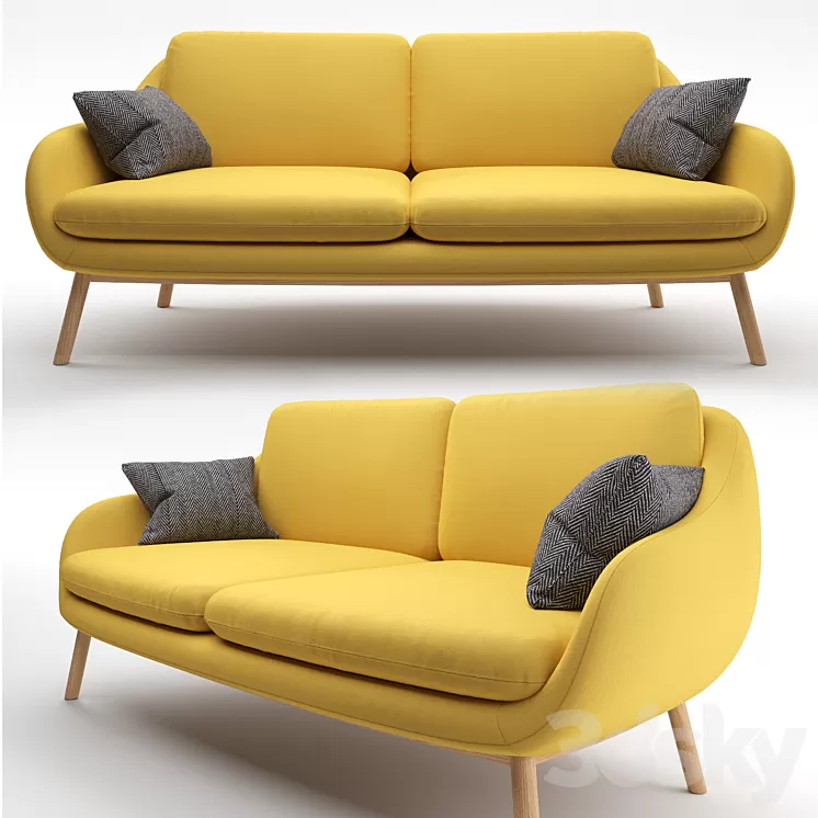 Oslo sofa 3D Model Oslo sofa 3D Model