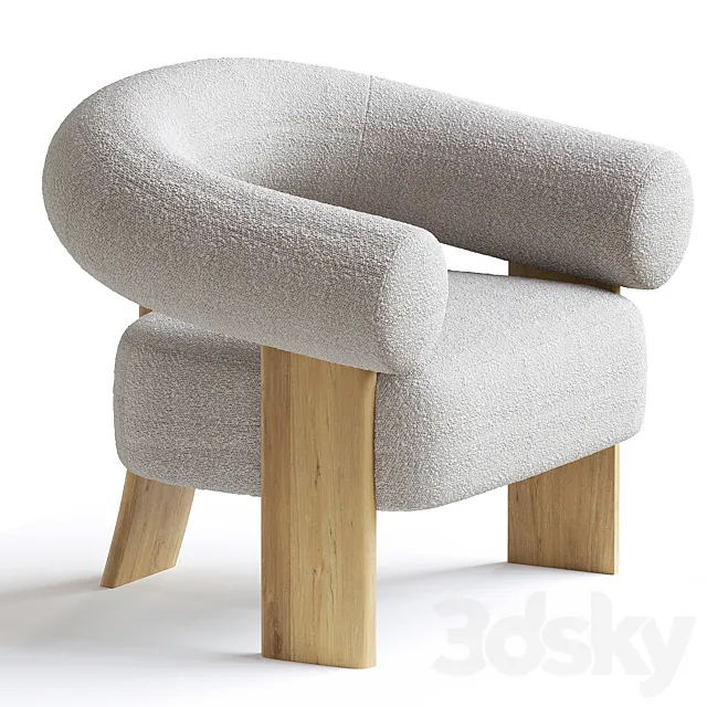 OSMA ARMCHAIR 3D Model