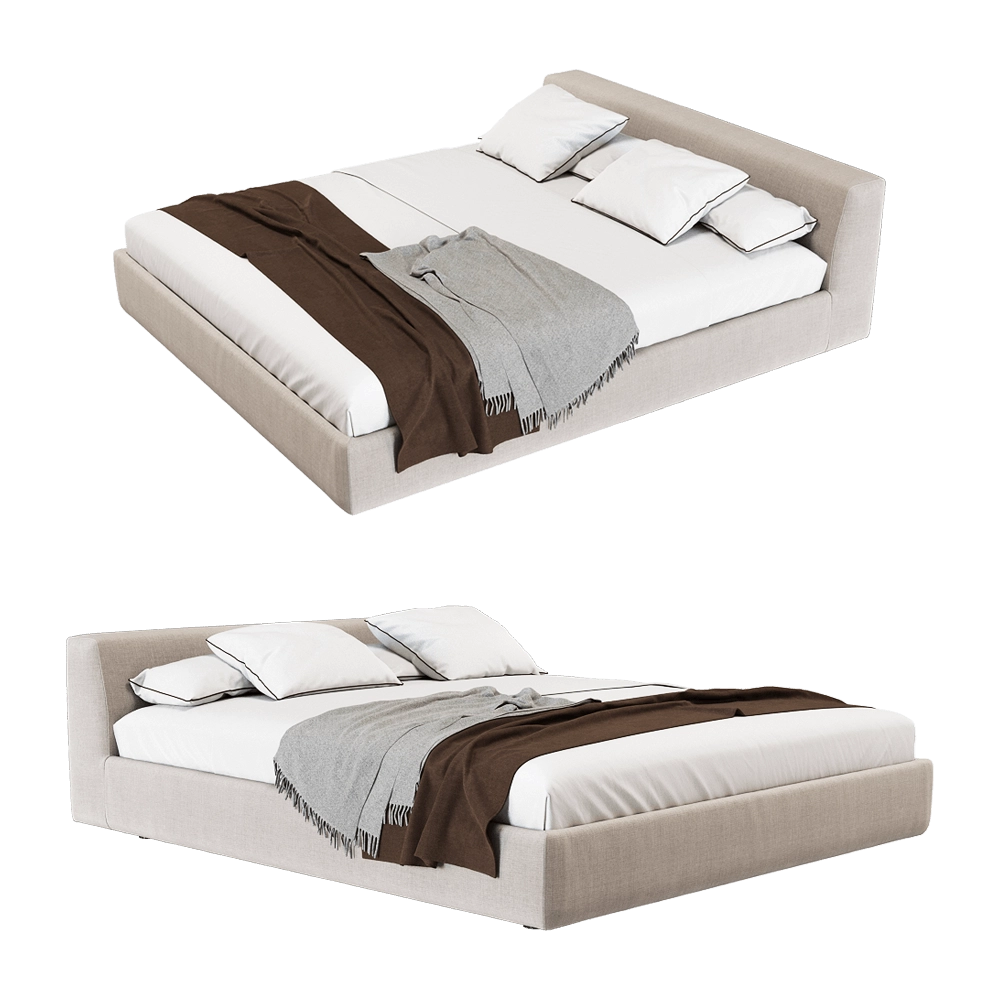 Ossen – Bed Ossen 1 3D Model Ossen – Bed Ossen 1 3D Model