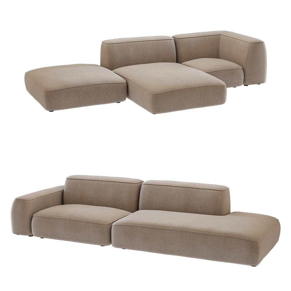 Ossen – Modular sofa Ossen 1 3D Model Ossen – Modular sofa Ossen 1 3D Model