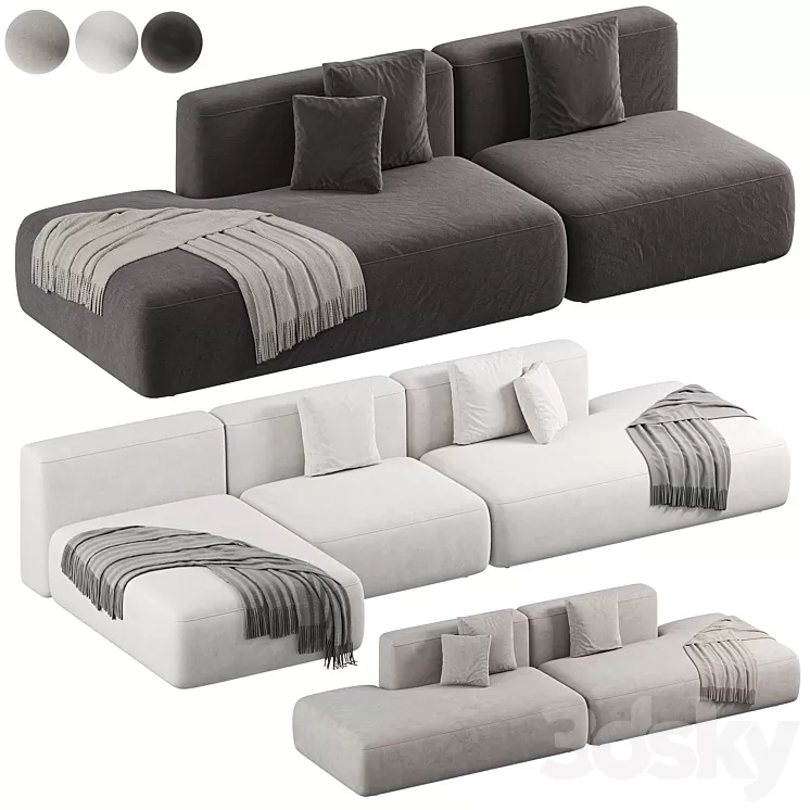 Ossen Sofa 3D Model Free Download