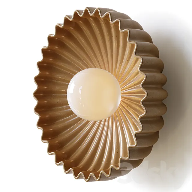 Ostro Wall Lamp 3D Model Ostro Wall Lamp 3D Model