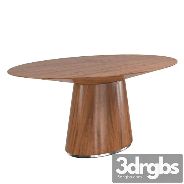 Otago oval dining table 2 3D Model Download Otago oval dining table 2 3D Model Download
