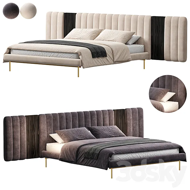 OTELLO BED By DITRE ITALIA 3D Model