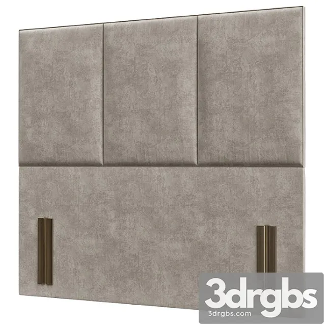 Other 3-panel upholstered headboard 3D Model Download