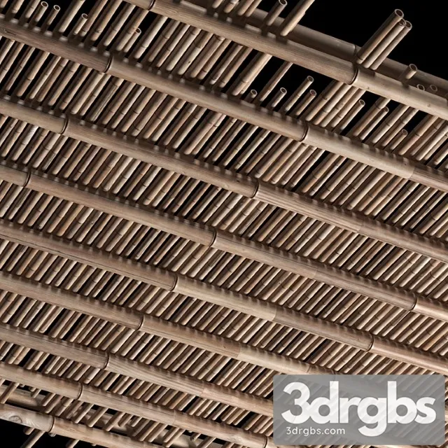 Other decorative objects Bamboo ceiling 3D Model Download