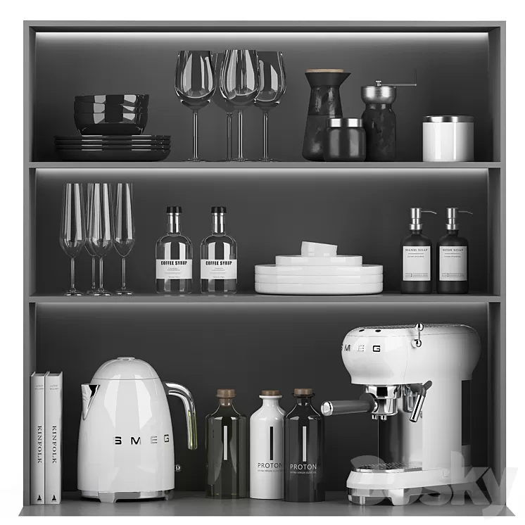 other kitchen accessories 18 3D Model other kitchen accessories 18 3D Model