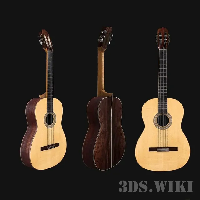 other-models – Acoustic guitar 3D Model