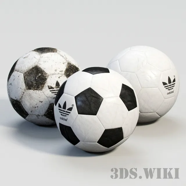 other-models – Balls Adidas 3D Model