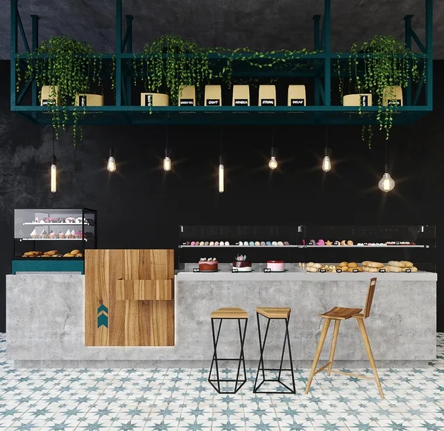 other-models – Bar counter 10 3D Model