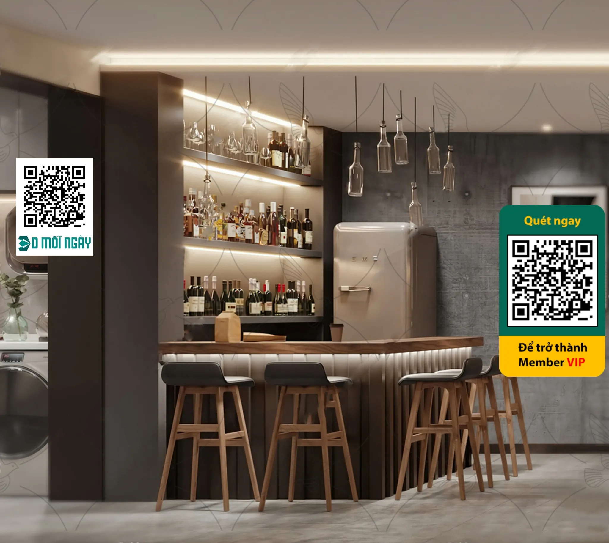 OTHER MODELS – BAR – VRAY / CORONA – 3D MODEL – 4069