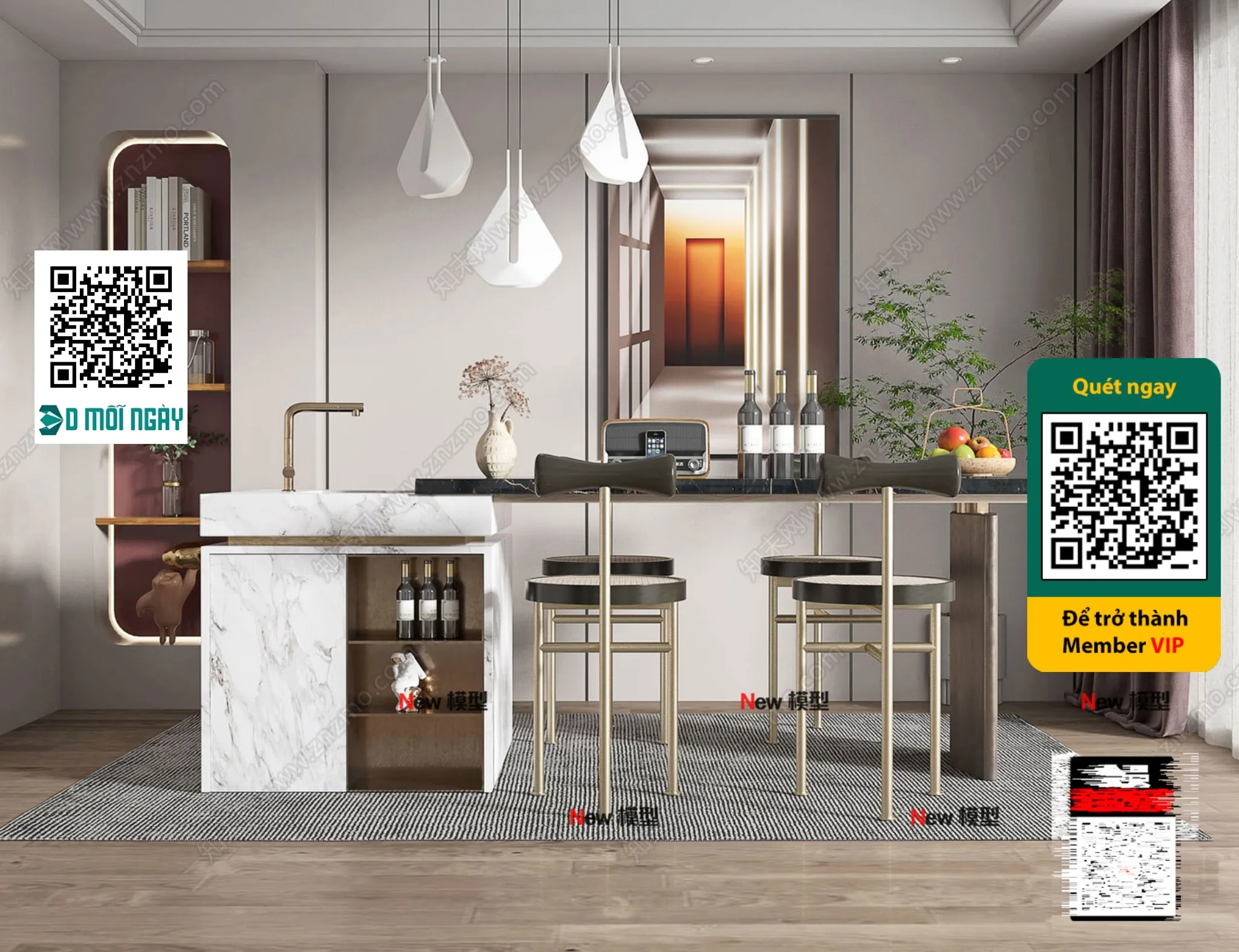 OTHER MODELS – BAR – VRAY / CORONA – 3D MODEL – 4859