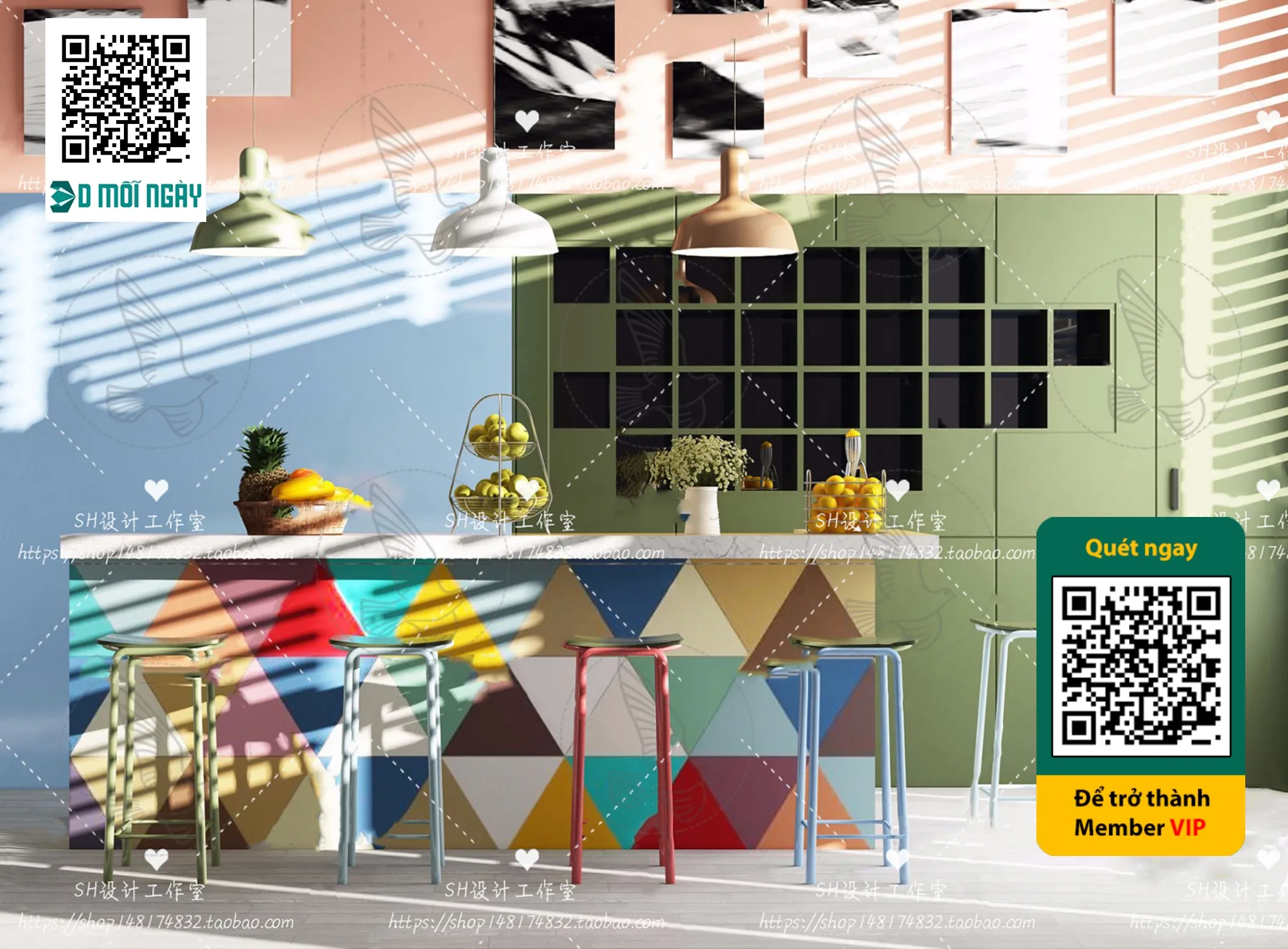 OTHER MODELS – BAR – VRAY / CORONA – 3D MODEL – 5344