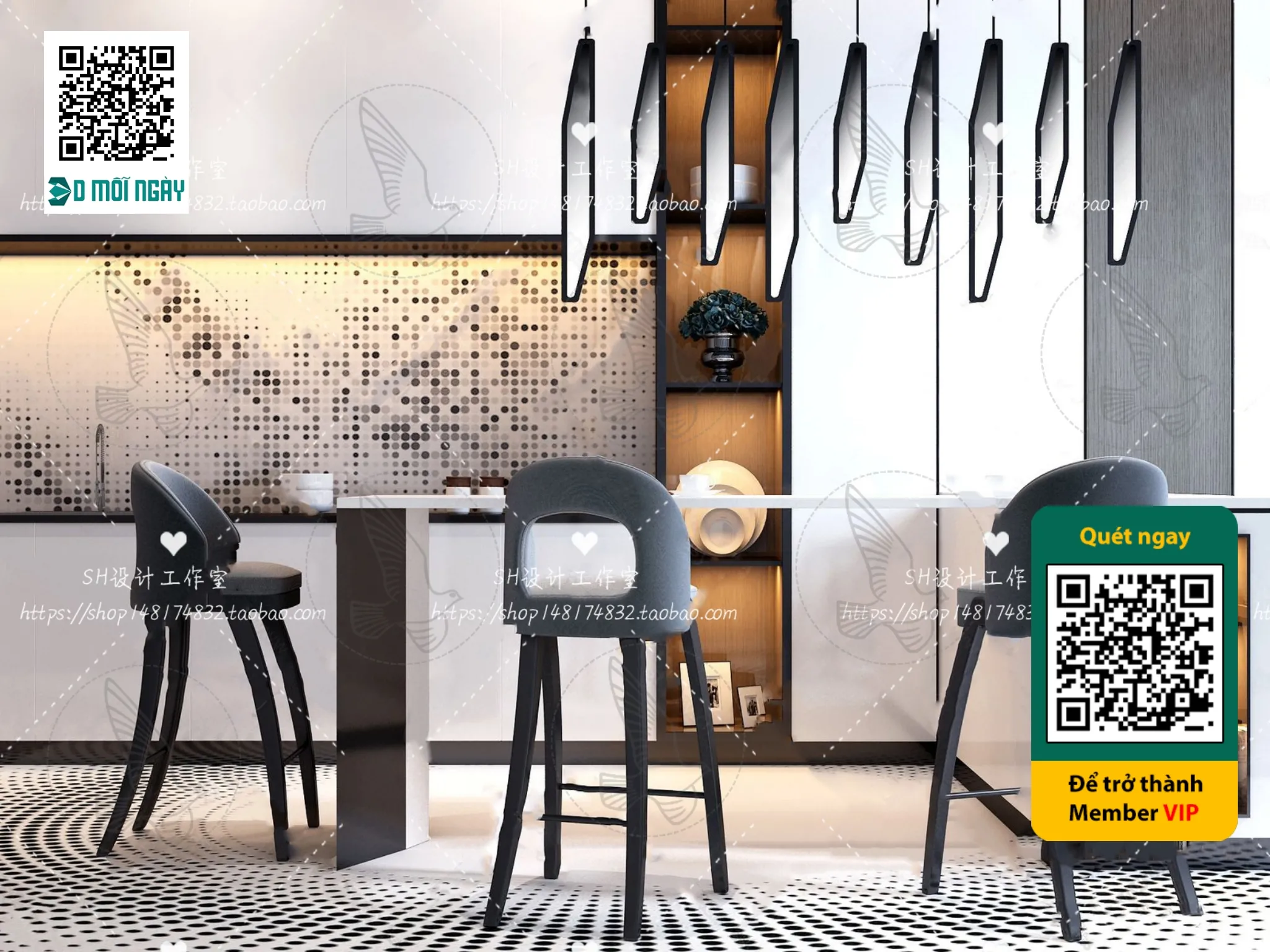 OTHER MODELS – BAR – VRAY / CORONA – 3D MODEL – 5349