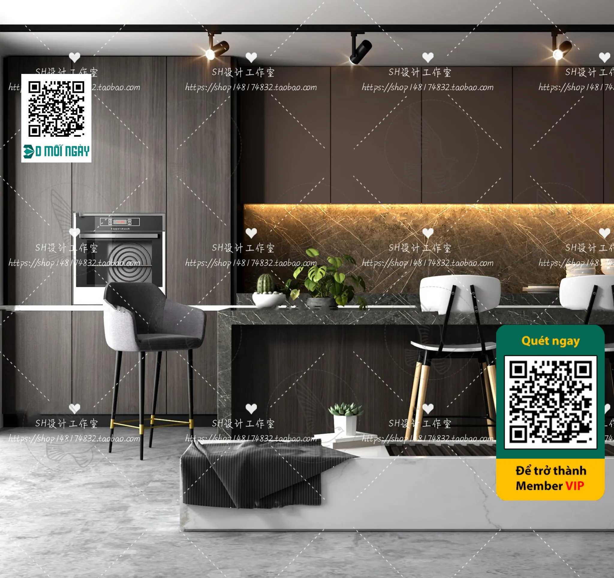 OTHER MODELS – BAR – VRAY / CORONA – 3D MODEL – 5353