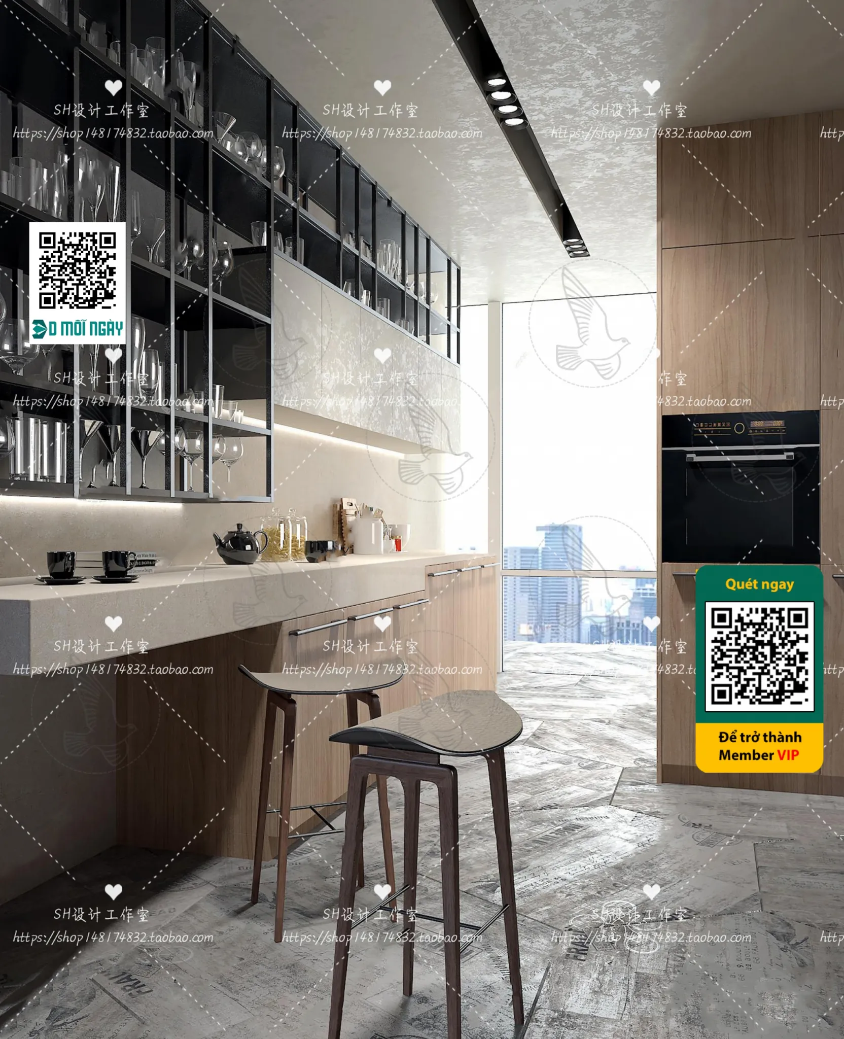 OTHER MODELS – BAR – VRAY / CORONA – 3D MODEL – 5359