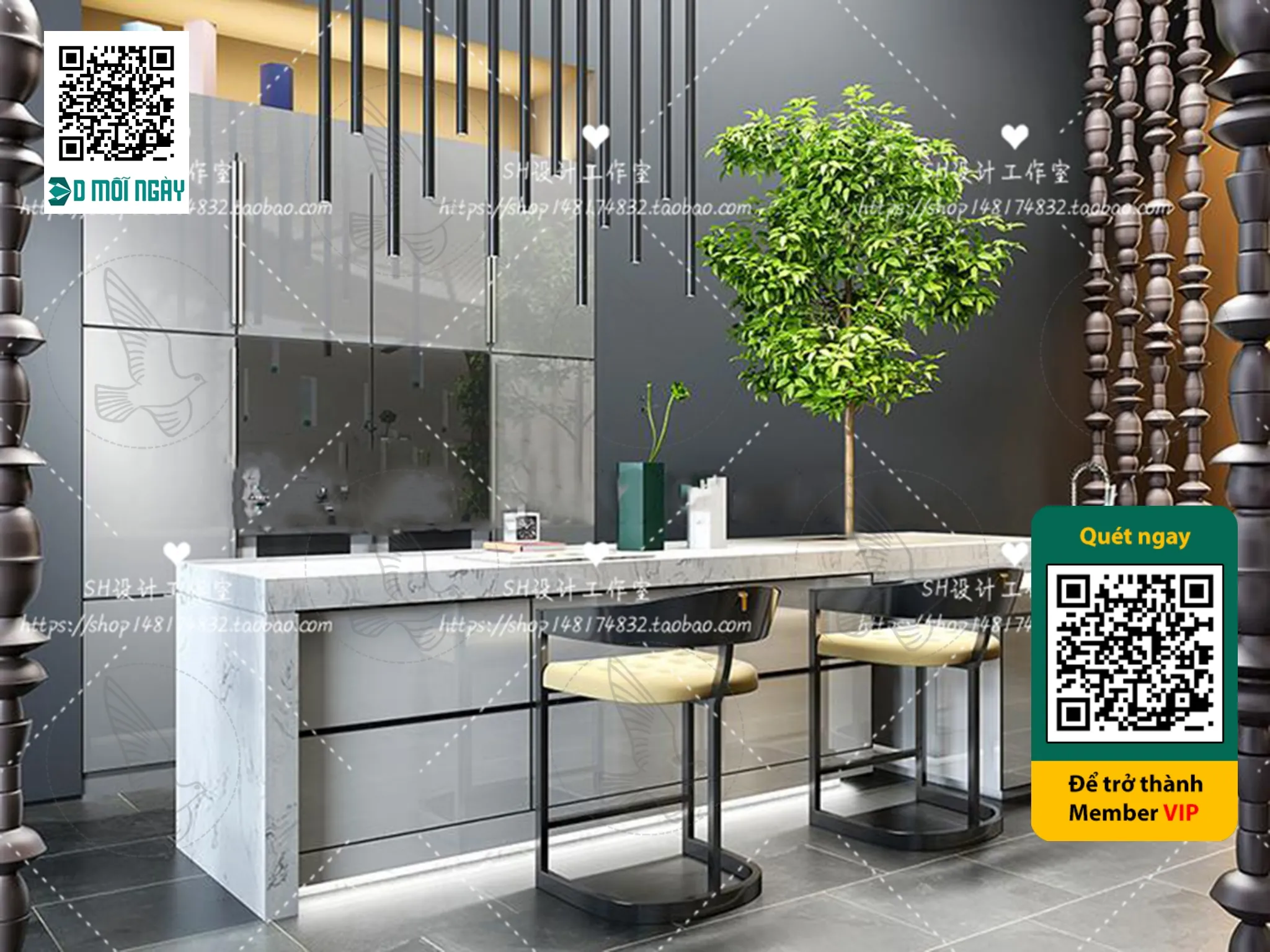 OTHER MODELS – BAR – VRAY / CORONA – 3D MODEL – 5362