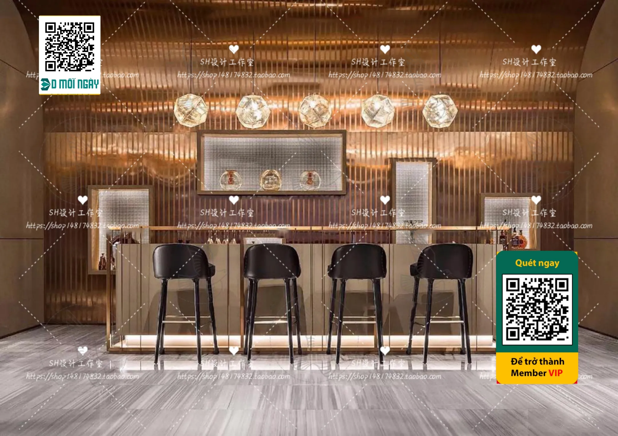 OTHER MODELS – BAR – VRAY / CORONA – 3D MODEL – 5363