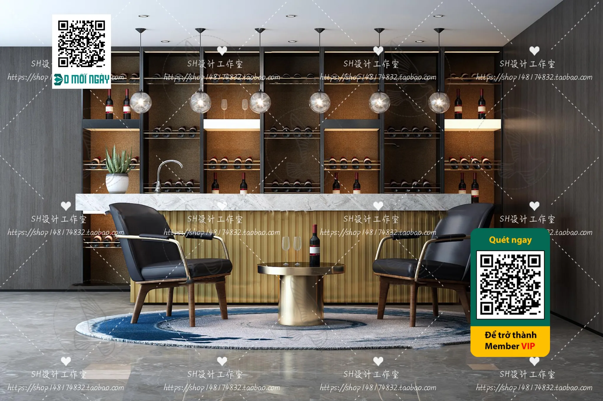 OTHER MODELS – BAR – VRAY / CORONA – 3D MODEL – 5368