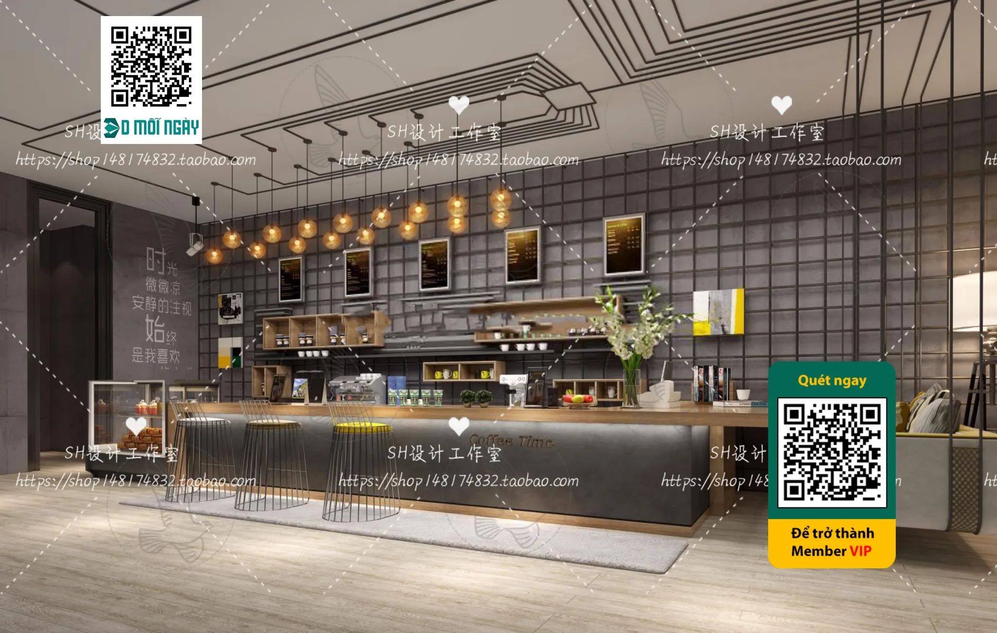 OTHER MODELS – BAR – VRAY / CORONA – 3D MODEL – 5381