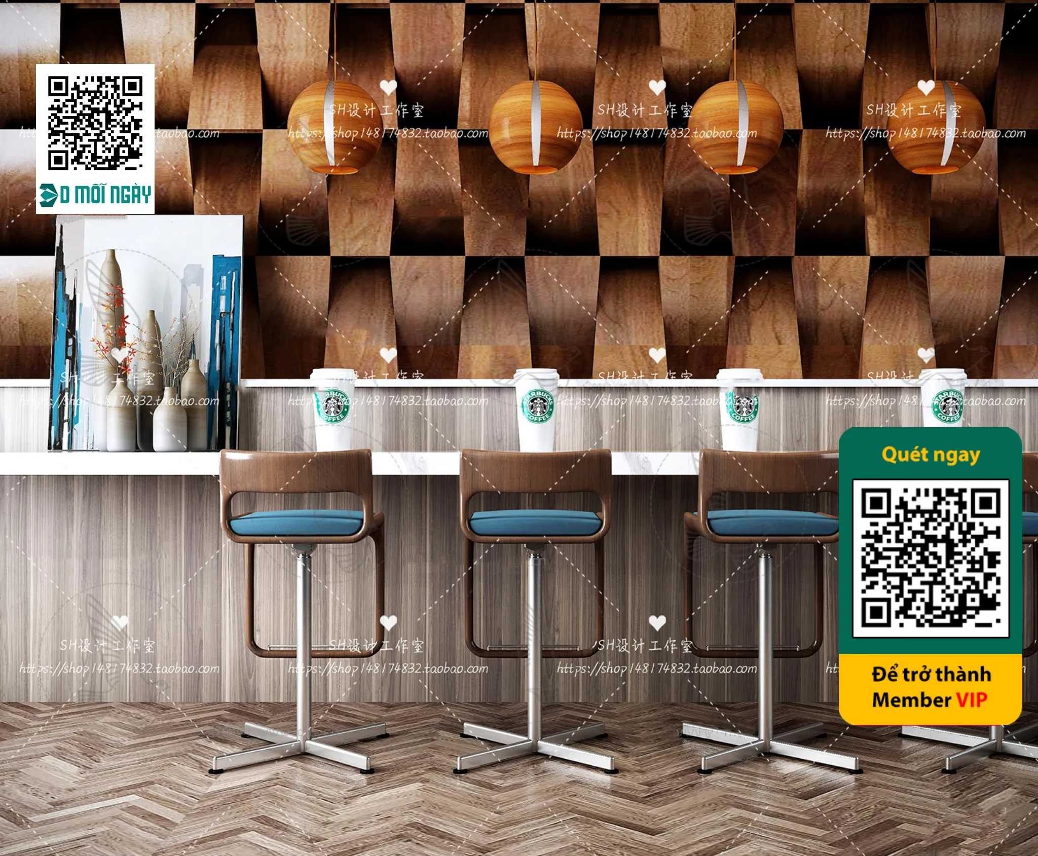 OTHER MODELS – BAR – VRAY / CORONA – 3D MODEL – 5383