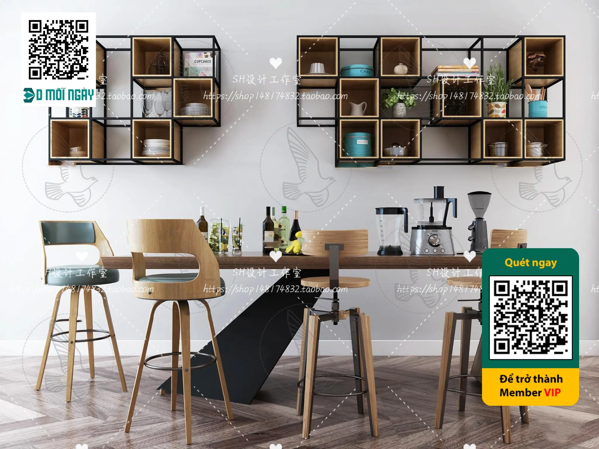 OTHER MODELS – BAR – VRAY / CORONA – 3D MODEL – 5385