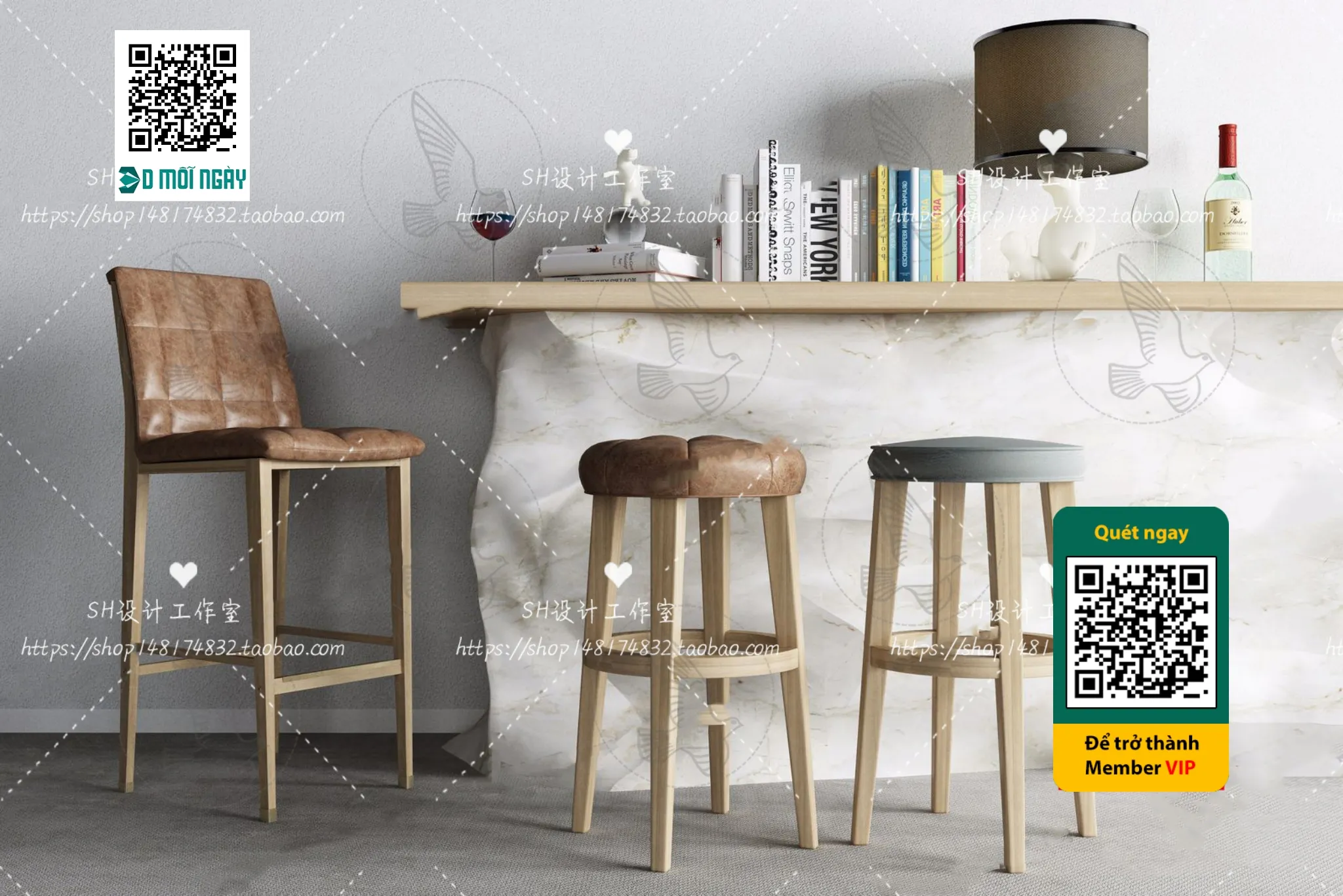 OTHER MODELS – BAR – VRAY / CORONA – 3D MODEL – 5388