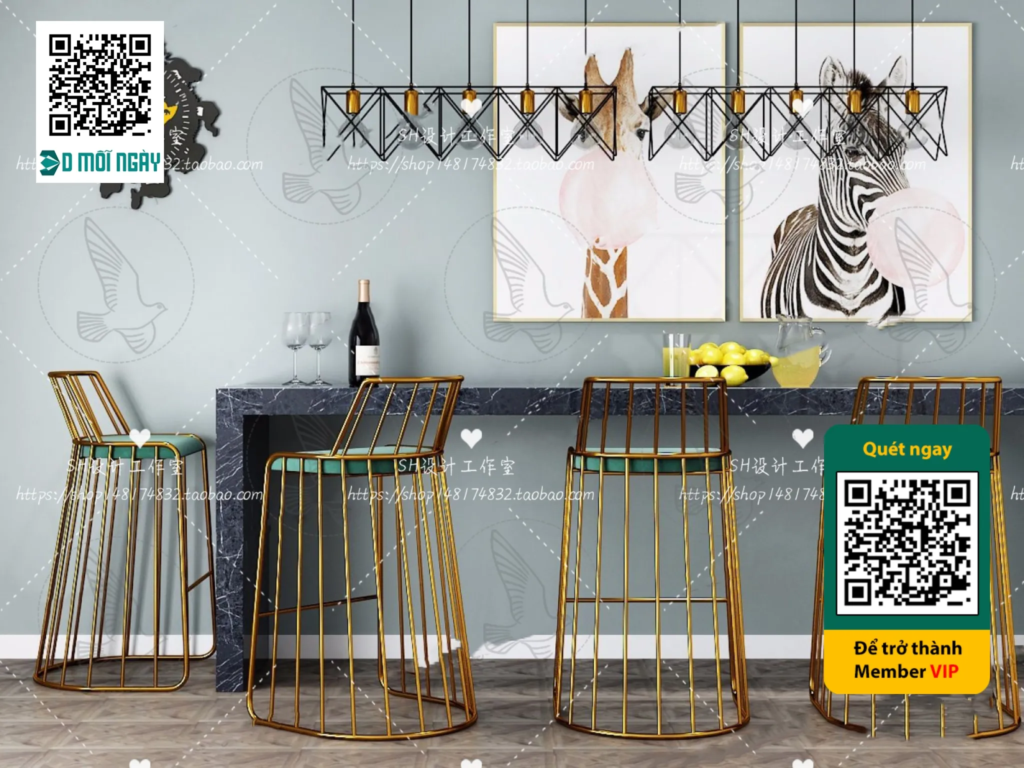 OTHER MODELS – BAR – VRAY / CORONA – 3D MODEL – 5397