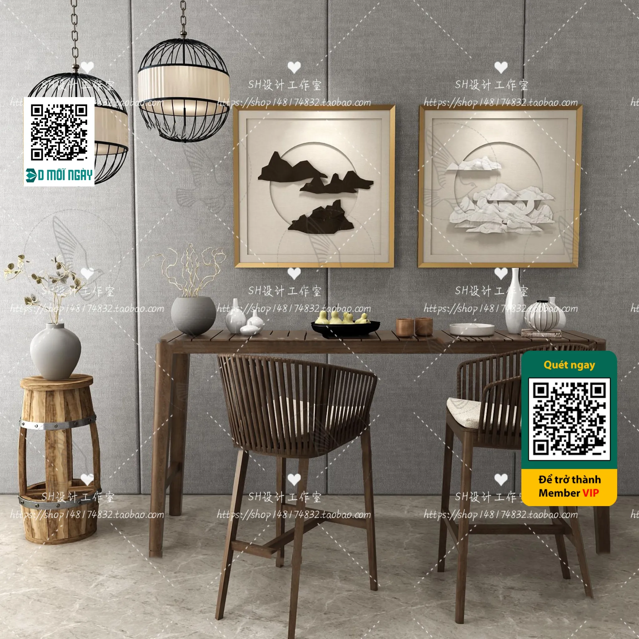 OTHER MODELS – BAR – VRAY / CORONA – 3D MODEL – 5403