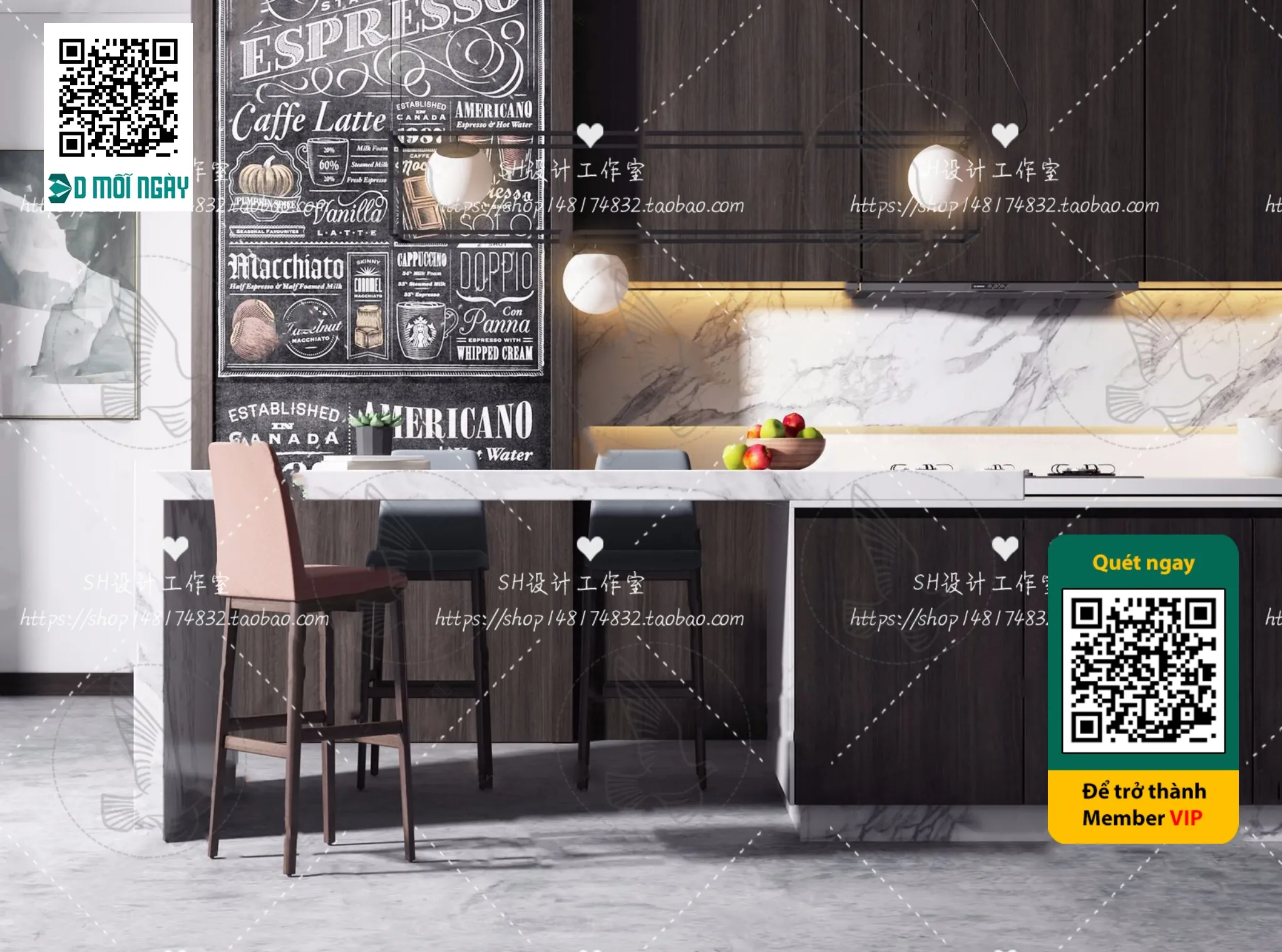 OTHER MODELS – BAR – VRAY / CORONA – 3D MODEL – 5410