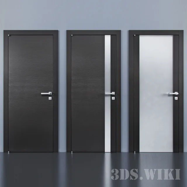 other-models – Barausse doors set 3D Model