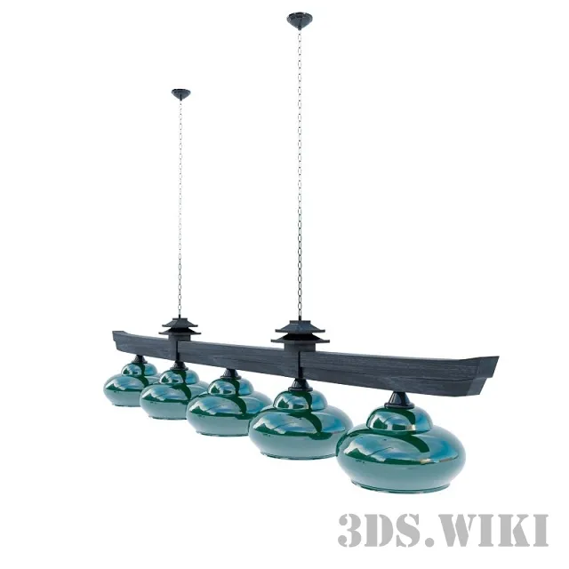 other-models – Billiard Lamp – Samurai 3D Model