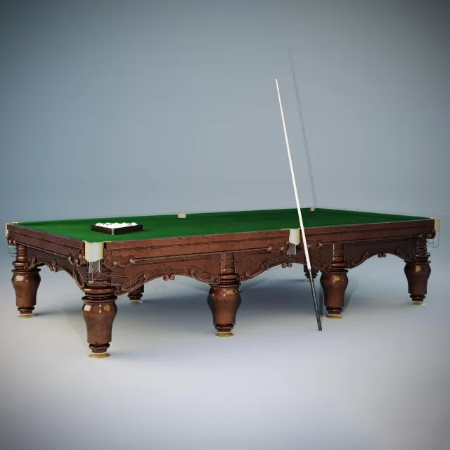 other-models – Billiard table 3 3D Model