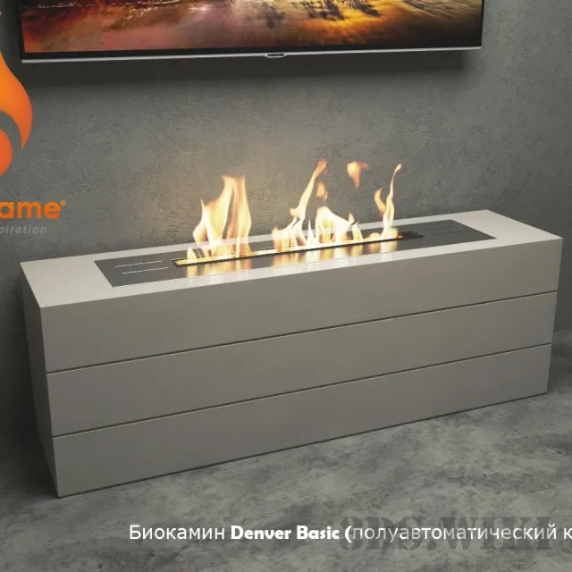 other-models – Biofireplace Denver Basic 3D Model