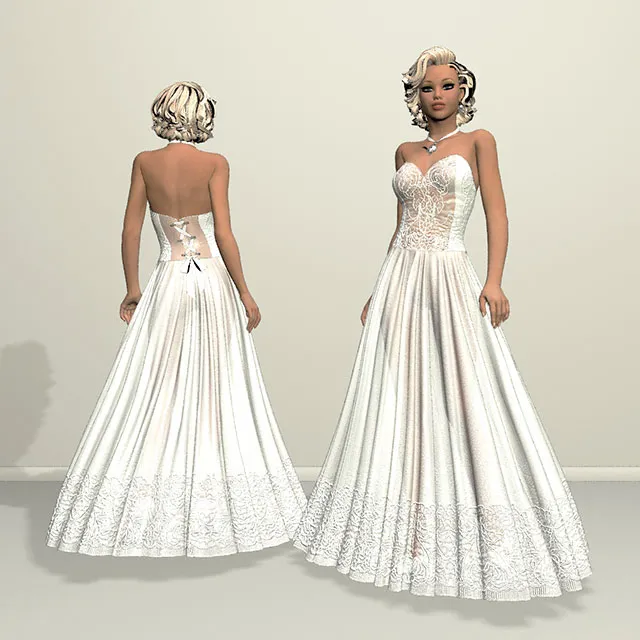 other-models – Bride 3D Model