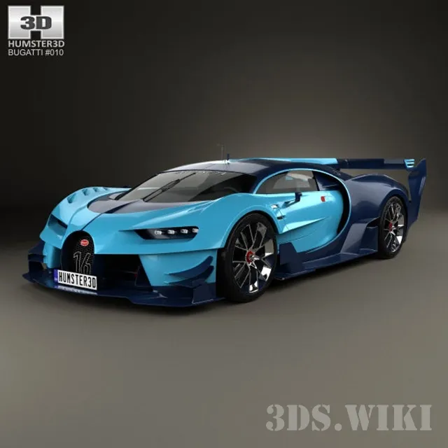 other-models – Bugatti Vision Gran Turismo 2015 3D Model