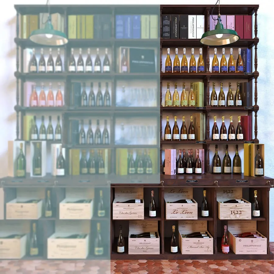 other-models – Champagne Philipponnat collection part B 3D Model